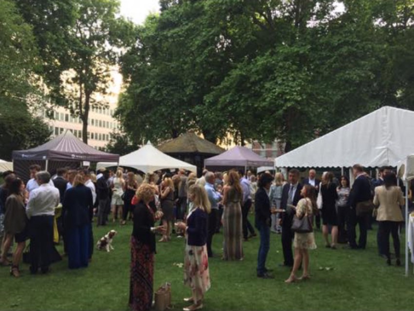 Magic For Corporate Garden Party In Central London