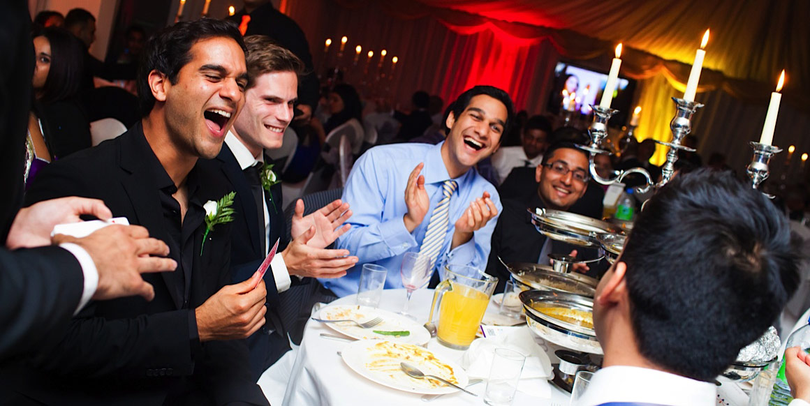 Indian wedding magician