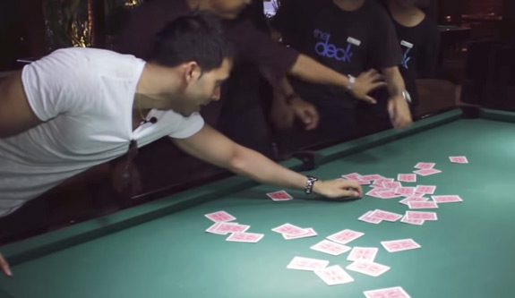 Dr Magic In Bali: Bizarre Pool Table Trick